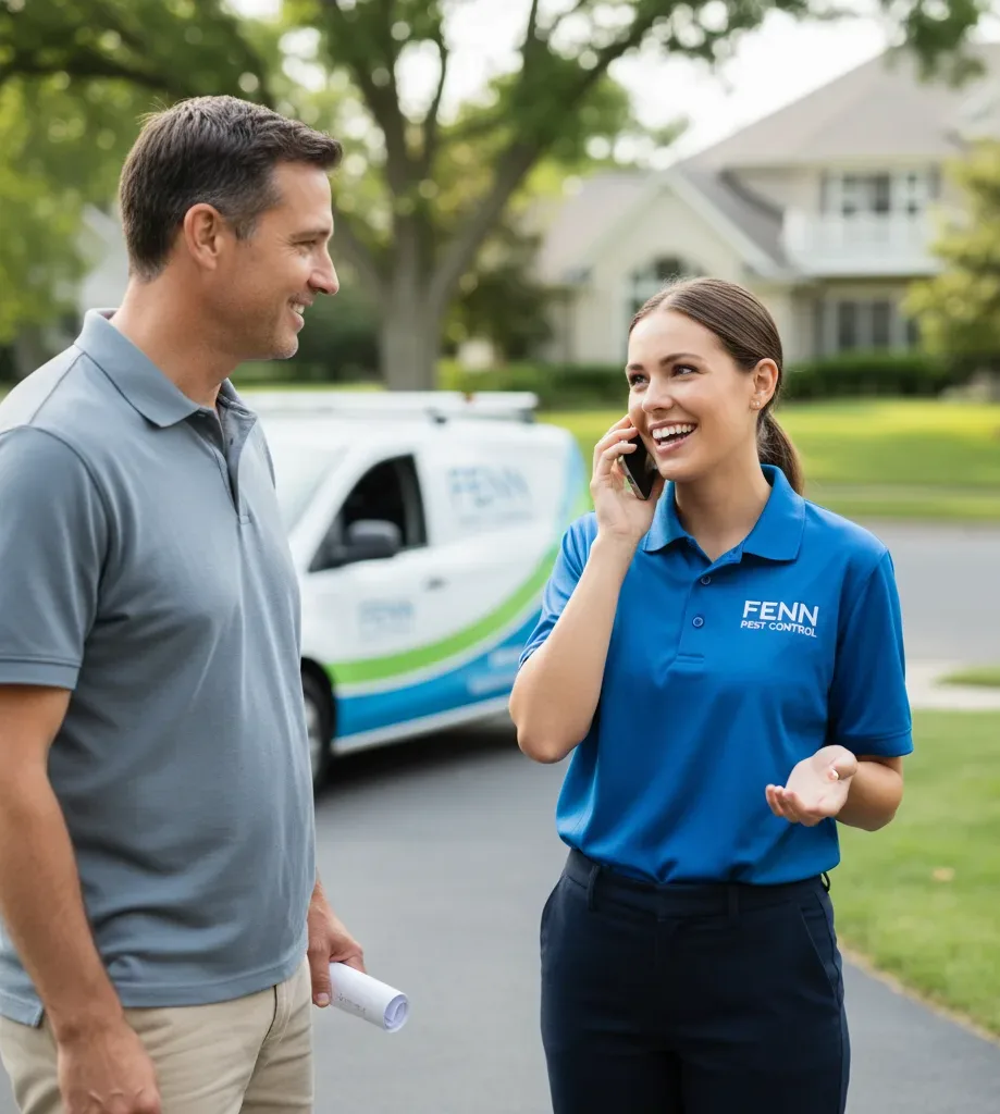 Fenn Pest Control customer support in Troy